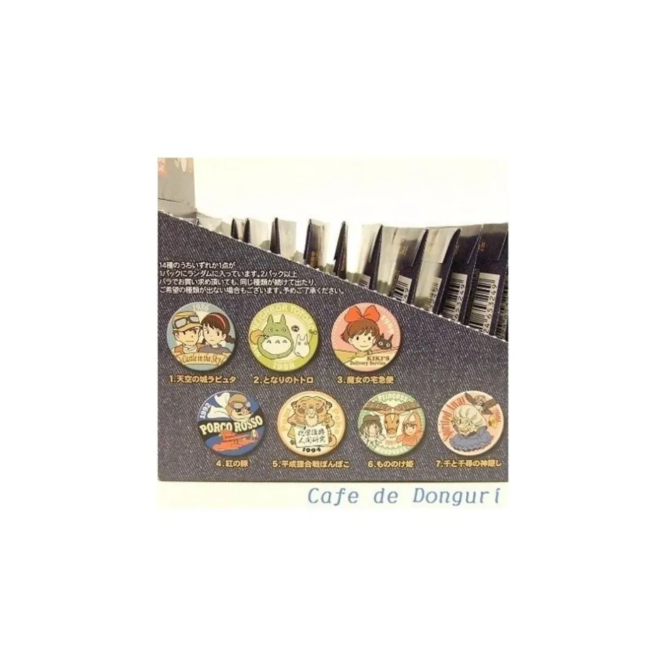 Maison Ghibli Badges-14 Blue Badges Collection - Studio Ghibli