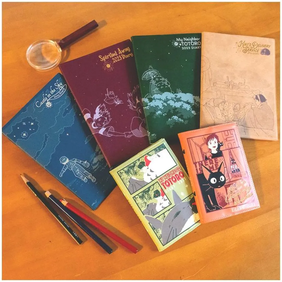 Maison Ghibli Schedule Diaries And Calendars-2023 Calendar Under The Sky - Castle In The Sky