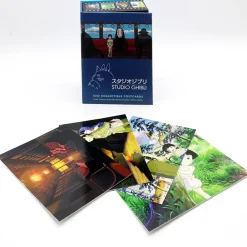 Maison Ghibli Postcards And Letter Papers-100 Collectible Postcards Box - Studio Ghibli