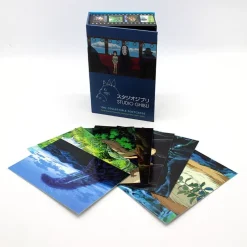 Maison Ghibli Postcards And Letter Papers-100 Collectible Postcards Box - Studio Ghibli