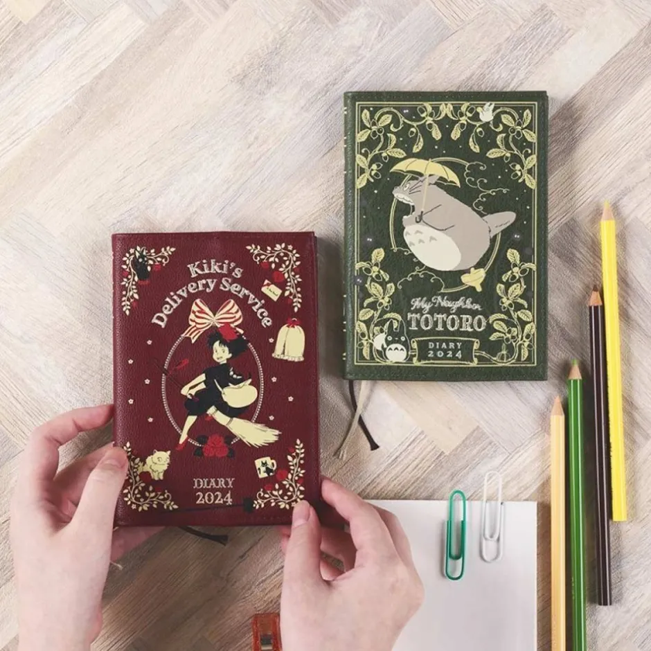 Maison Ghibli Schedule Diaries And Calendars-2024 Diary Kiki On Her Broom - Kiki'S Delivery Service