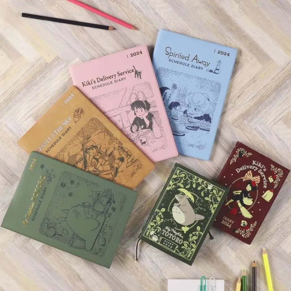 Maison Ghibli Schedule Diaries And Calendars-2024 Diary Picnic - Castle In The Sky