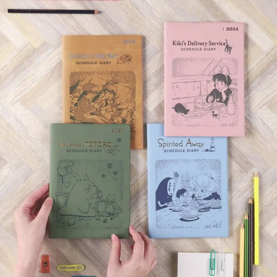 Maison Ghibli Schedule Diaries And Calendars-2024 Diary Picnic - Castle In The Sky