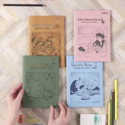 Maison Ghibli Schedule Diaries And Calendars-2024 Diary Tea Time - Spirited Away