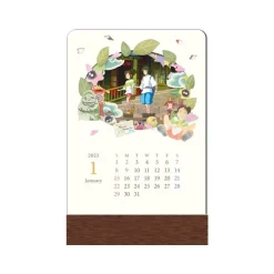 Maison Ghibli Schedule Diaries And Calendars-2023 Kasane Calendar - Sprited Away