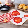Maison Ghibli Kitchenware-2 Pcs Set Kitchen Towel Calcifer - Howl'S Moving Castle