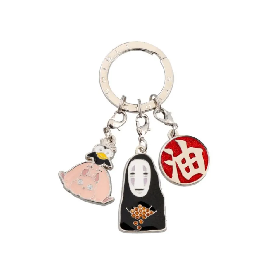 Maison Ghibli Keychains-3 Pieces Key Ring Arubaya - Spirited Away