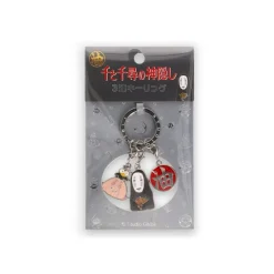 Maison Ghibli Keychains-3 Pieces Key Ring Arubaya - Spirited Away