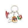 Maison Ghibli Keychains-3 Pieces Key Ring Marco - Porco Rosso