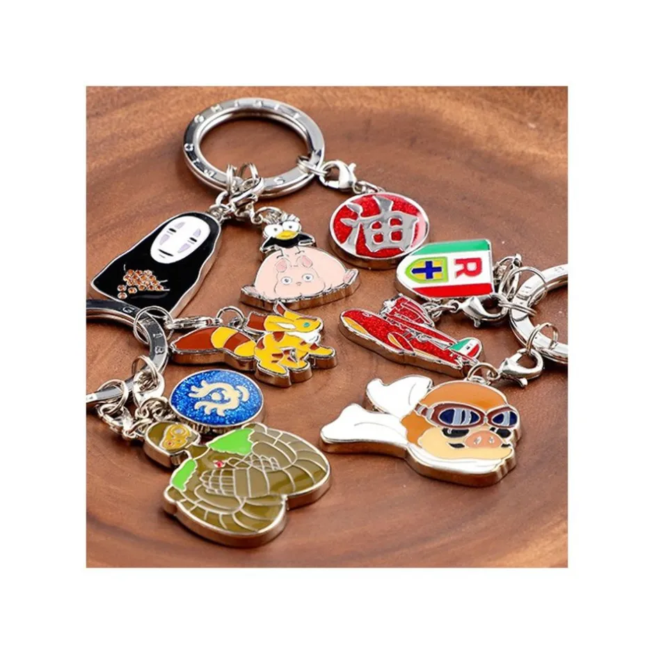 Maison Ghibli Keychains-3 Pieces Key Ring Robot Soldier - Castle In The Sky