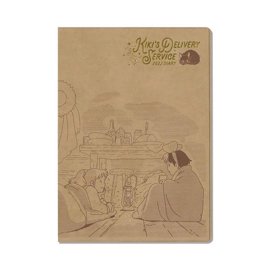 Maison Ghibli Schedule Diaries And Calendars-2023 Schedule Book By The Fire - Kiki'S Delivery Service
