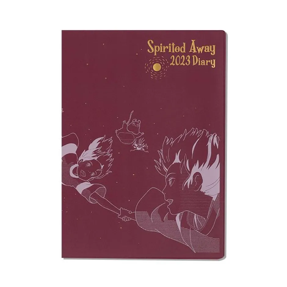 Maison Ghibli Schedule Diaries And Calendars-2023 Schedule Book Freefall - Spirited Away