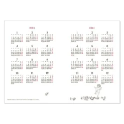 Maison Ghibli Schedule Diaries And Calendars-2023 Schedule Book Freefall - Spirited Away