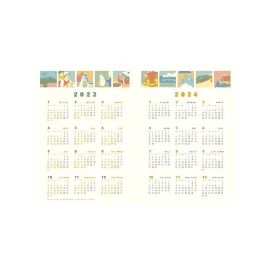 Maison Ghibli Schedule Diaries And Calendars-2023 Schedule Book Mei Taking A Nap - My Neighbor Totoro