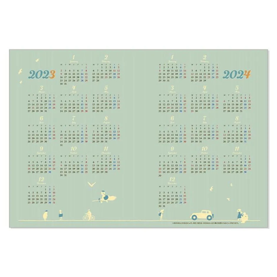 Maison Ghibli Schedule Diaries And Calendars-2023 Schedule Book There Is Me - Kiki'S Delivery Service