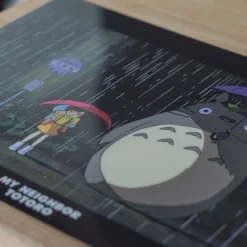 Maison Ghibli Storage-A4 Size Clear Folder A Fateful Encounter - My Neighbour Totoro
