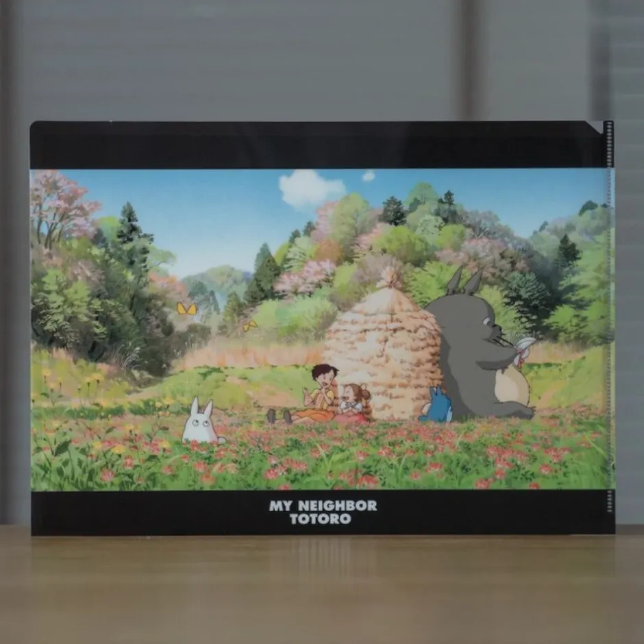 Maison Ghibli Storage-A4 Size Clear Folder Afternoon - My Neighbour Totoro