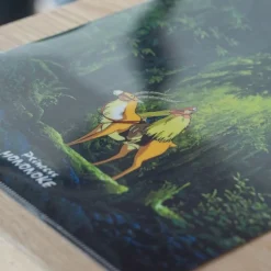 Maison Ghibli Storage-A4 Size Clear Folder Ashitaka In The Woods - Princesse Mononoke