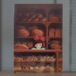 Maison Ghibli Storage-A4 Size Clear Folder Bakery - Kiki'S Delivery Service