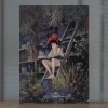 Maison Ghibli Storage-A4 Size Clear Folder Herbarium - Kiki'S Delivery Service