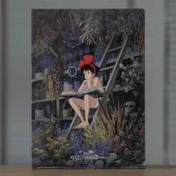 Maison Ghibli Storage-A4 Size Clear Folder Herbarium - Kiki'S Delivery Service