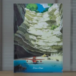 Maison Ghibli Storage-A4 Size Clear Folder Hiding Place Of Marco - Porco Rosso