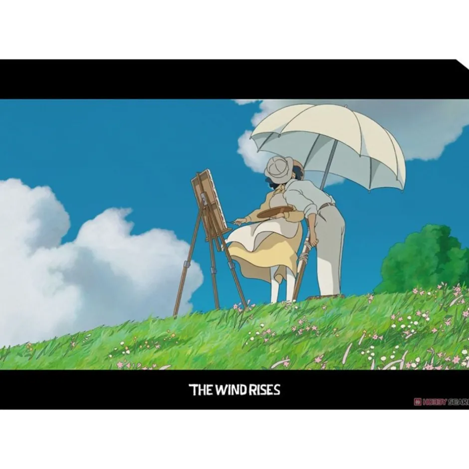 Maison Ghibli Storage-A4 Size Clear Folder Horikoshi & Satomi - The Wind Rises
