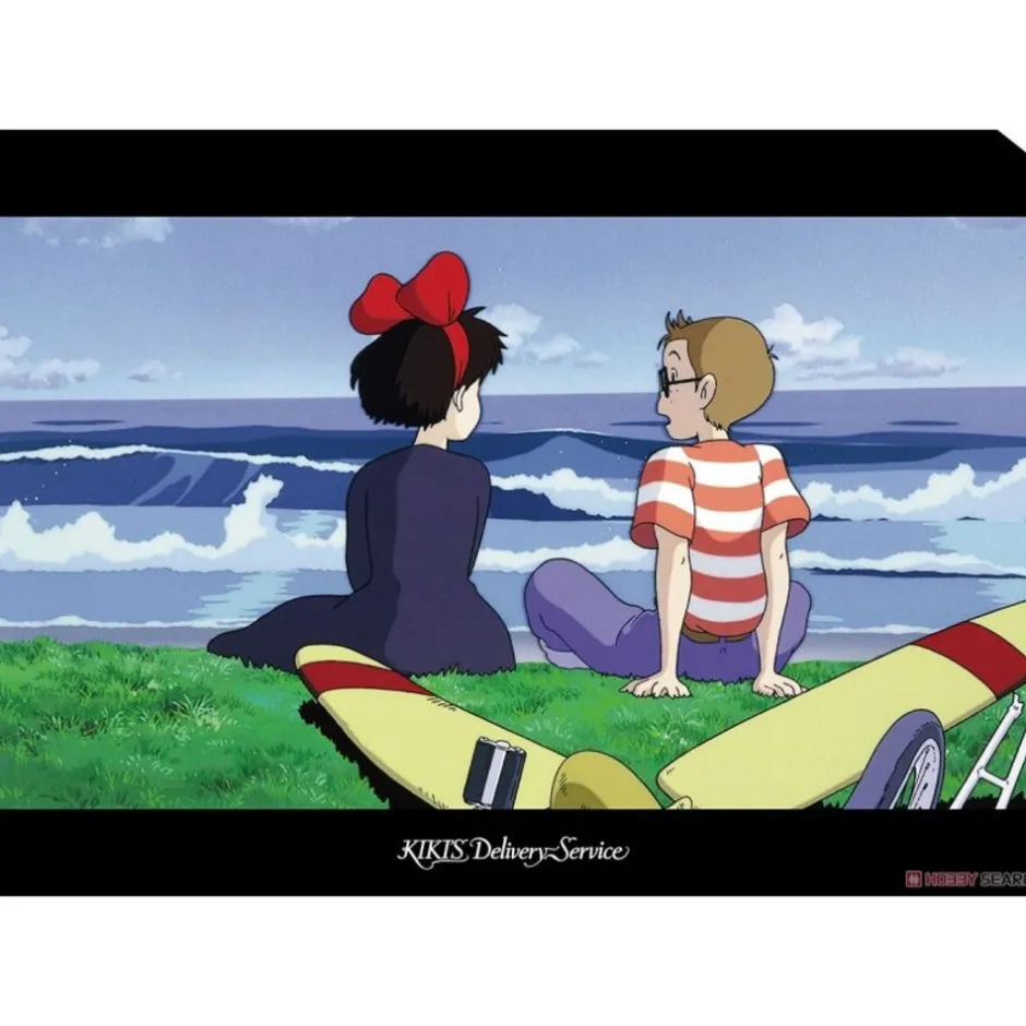 Maison Ghibli Storage-A4 Size Clear Folder Kiki & Tombo By The Sea - Kiki'S Delivery Servic