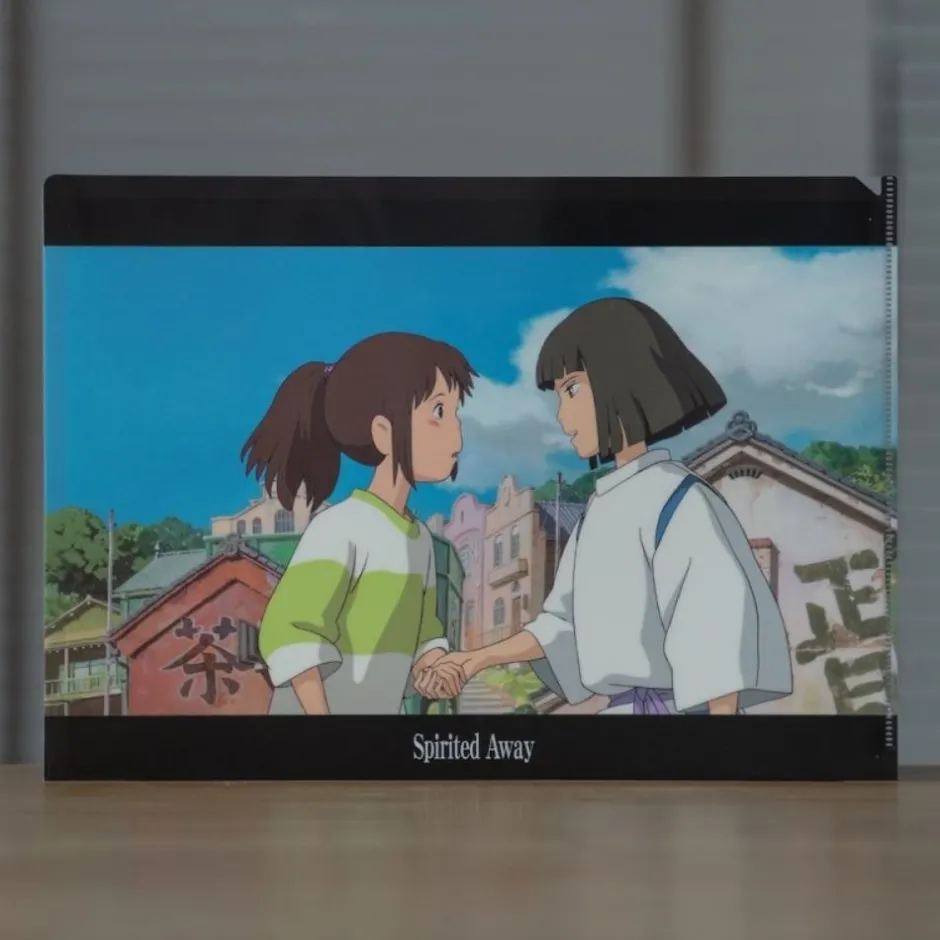 Maison Ghibli Storage-A4 Size Clear Folder Meet Someday - Sprited Away