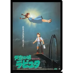 Maison Ghibli Storage-A4 Size Clear Folder Movie Poster - Castle In The Sky