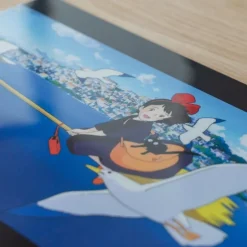 Maison Ghibli Storage-A4 Size Clear Folder On The Sea - Kiki'S Delivery Service