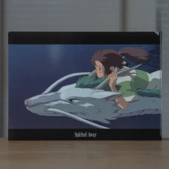 Maison Ghibli Storage-A4 Size Clear Folder Riding On Haku Dragon - Sprited Away