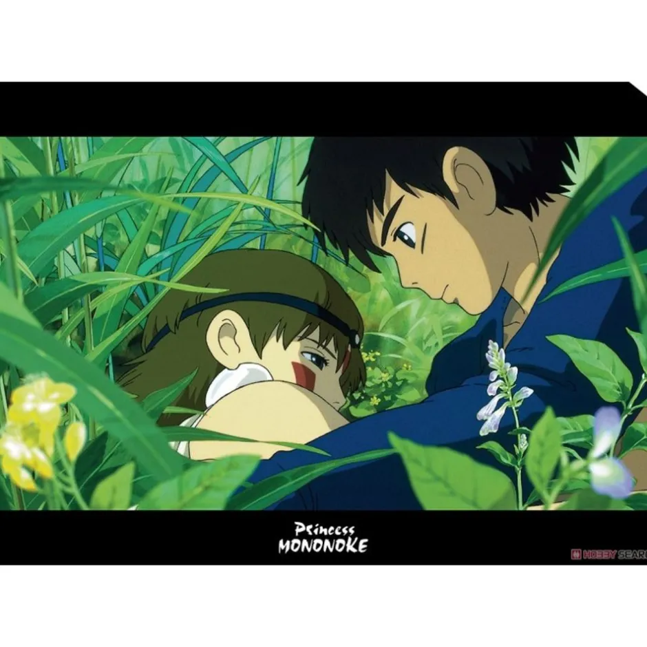 Maison Ghibli Storage-A4 Size Clear Folder San & Ashitaka - Pricess Mononoke