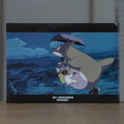 Maison Ghibli Storage-A4 Size Clear Folder Walk Of The Night Sky - My Neighbour Totoro