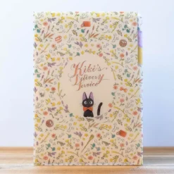Maison Ghibli Storage-A4 Size Clear With 3 Flaps Flowers - Kiki'S Delivery Service