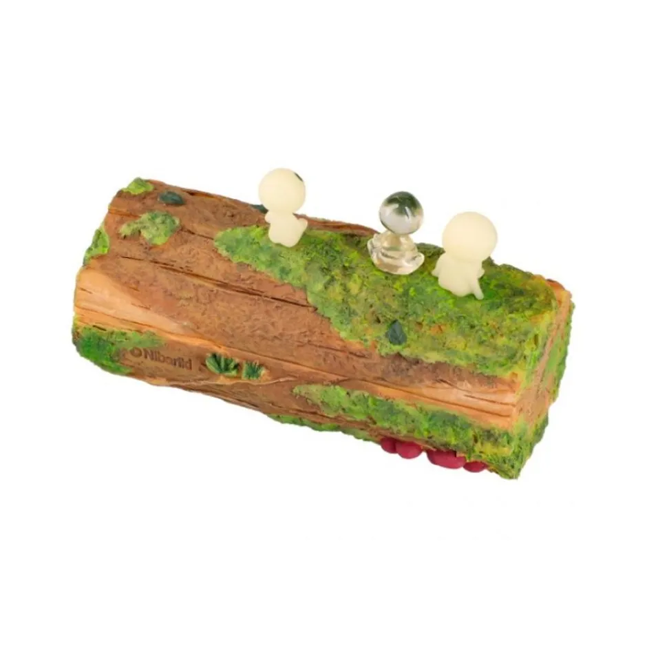 Maison Ghibli Jewellery Boxes-Accessory Case Kodama Having A Rest - Princess Mononoke