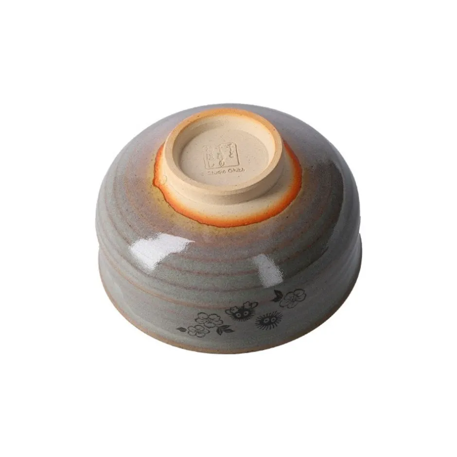 Maison Ghibli Kitchenware-Akahada-Yaki Matcha Tea Bowl - Spirited Away