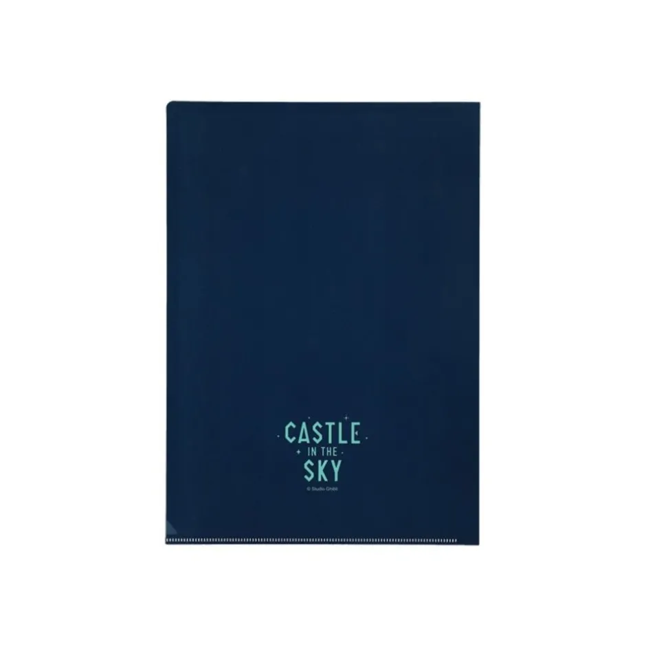 Maison Ghibli Storage-Art Deco Clear Folder A4 - Castle In The Sky