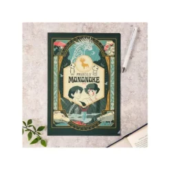 Maison Ghibli Storage-Art Deco Clear Folder A4 - Princess Mononoke