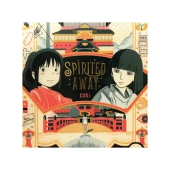 Maison Ghibli Storage-Art Deco Clear Folder A4 - Spirited Away