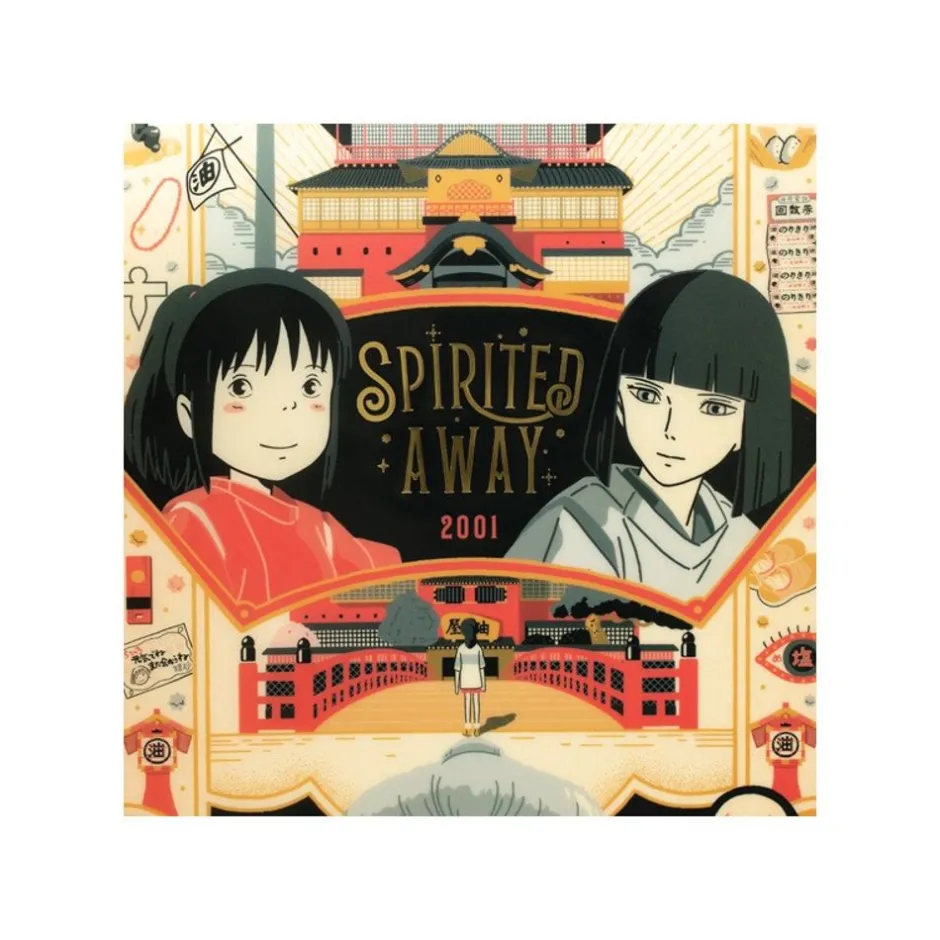 Maison Ghibli Storage-Art Deco Clear Folder A4 - Spirited Away