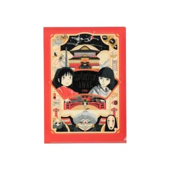 Maison Ghibli Storage-Art Deco Clear Folder A4 - Spirited Away