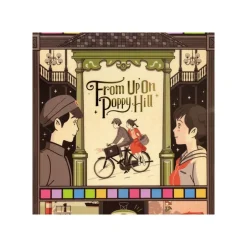 Maison Ghibli Storage-Art Deco Clear Folder A4 - From Up On Poppy Hill