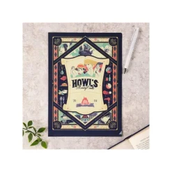 Maison Ghibli Storage-Art Deco Clear Folder A4 - Howl'S Moving Castle