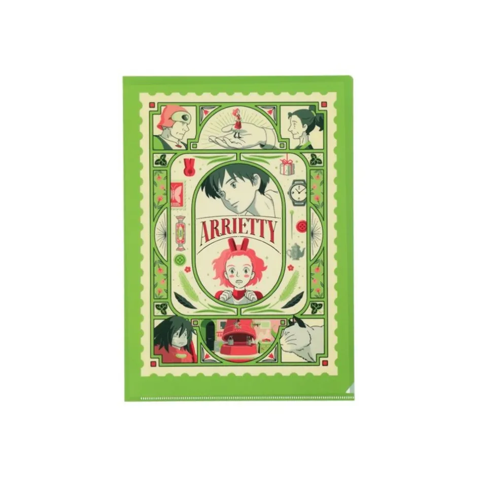 Maison Ghibli Storage-Art Deco Clear Folder A4 - Arrietty