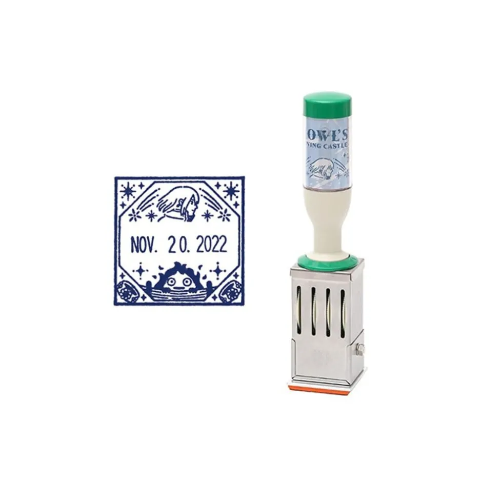 Maison Ghibli Small Equipment-Art Deco Date Stamp - Howl'S Moving Castle