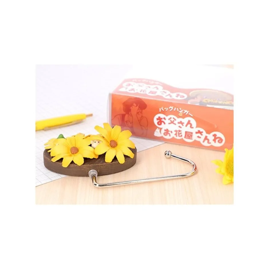 Maison Ghibli Accessories-Bag Hook Totoro Flower Shop- My Neighbor Totoro
