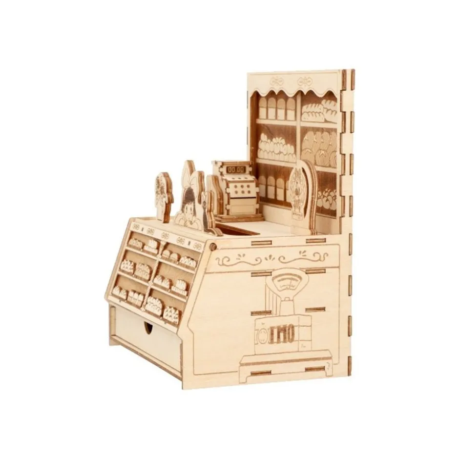 Maison Ghibli Arts And Crafts-Bakery Wooden Craft Kigumi - Kiki'S Delivery Service
