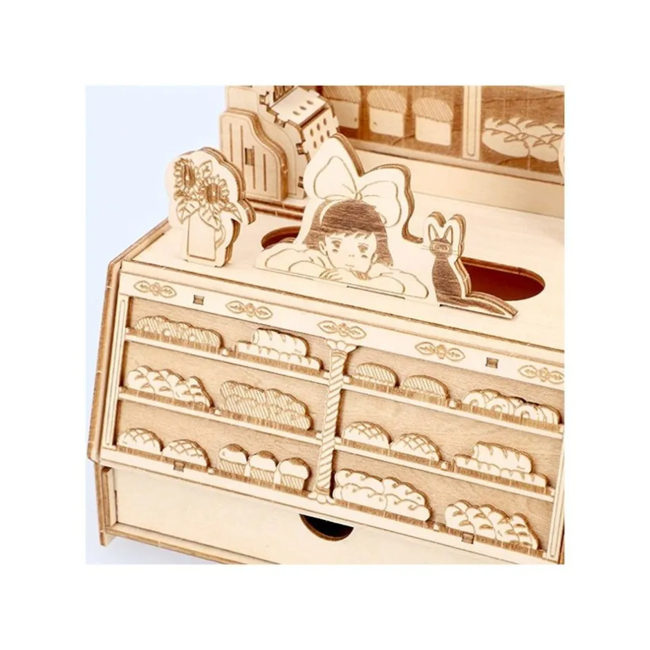 Maison Ghibli Arts And Crafts-Bakery Wooden Craft Kigumi - Kiki'S Delivery Service