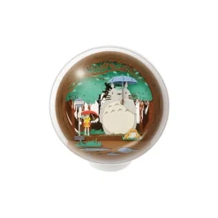 Maison Ghibli Arts And Crafts-Ball Paper Theater Bus Stop - My Neighbor Totoro